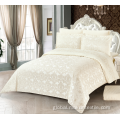 King Size Duvet King size jacquard quilt duvet comforter bedding set Supplier